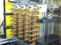 Precision mould injection